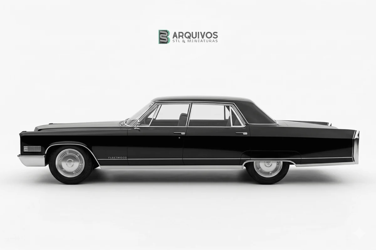 Modelo 3D STL - Cadillac Fleetwood Sixty Special Brougham 1966 — foto 4